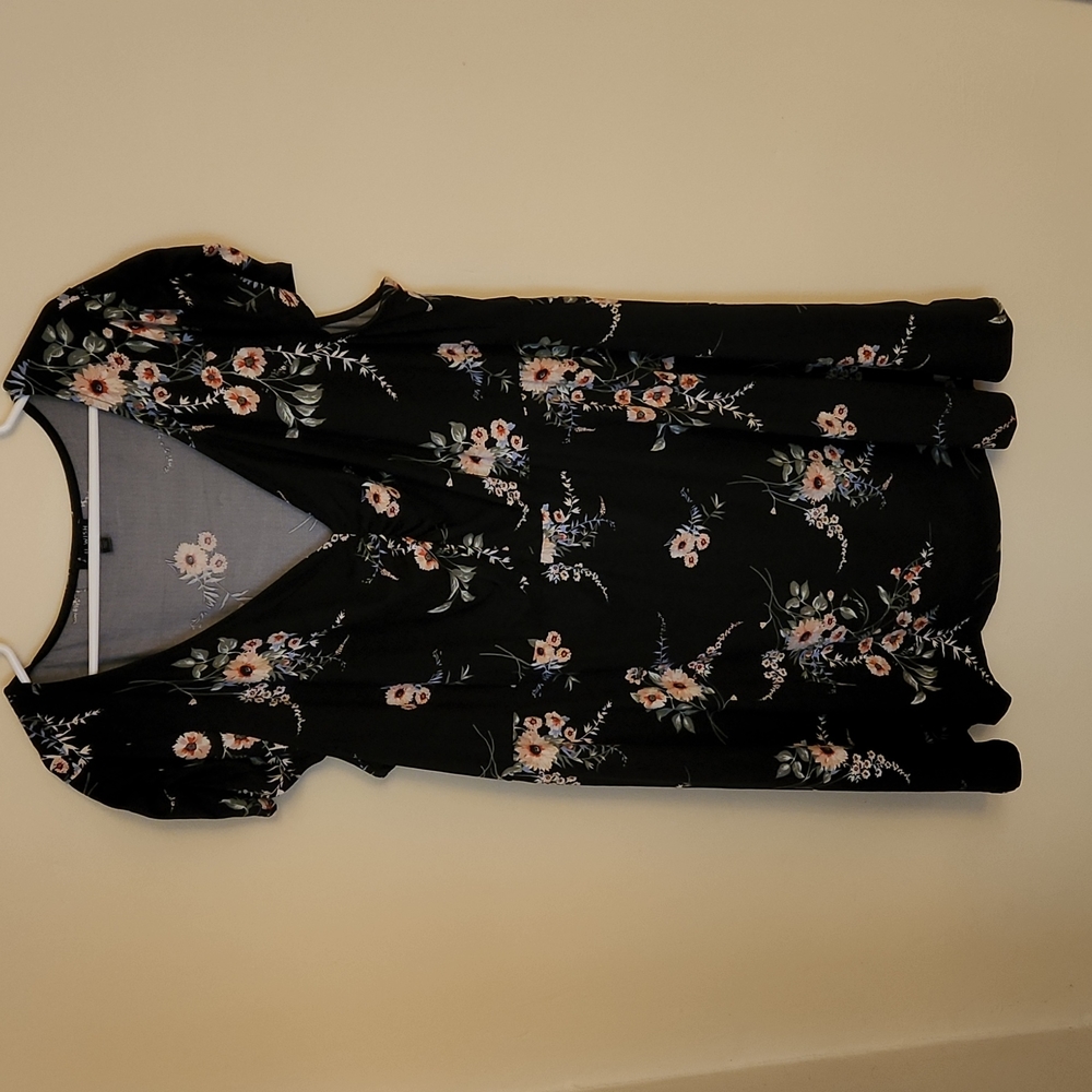 COPY - Black Floral Dress
